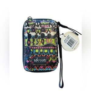 Sakroots Multicolor Patterned Wristlet NWT